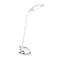 CONNECT IT Stolní LED lampa CLIP s klipem, bílá