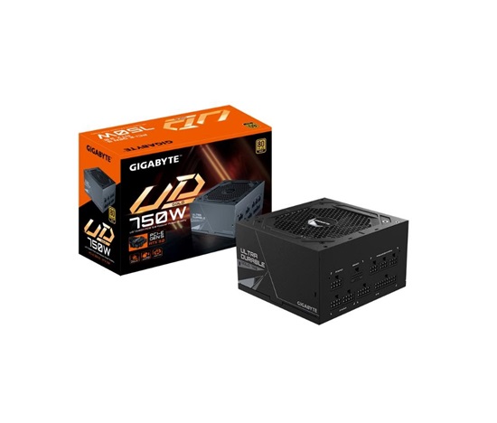 GIGABYTE zdroj UD750GM PG5, 750W, 80+ Gold, 120mm fan