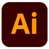 Illustrator for teams, Multi Platform, Multi Language (+CZ) Government, 1 User, 12 Months, Level 1, 1 - 9 Lic