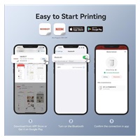 Niimbot Tiskárna štítků D11-H Smart, bílá + role štítků 160 ks