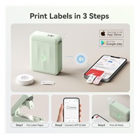 Niimbot Tiskárna štítků D110-M Smart, zelená + role štítků 160 ks