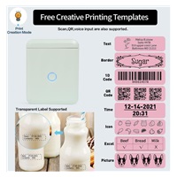 Niimbot Tiskárna štítků D110-M Smart, zelená + role štítků 160 ks