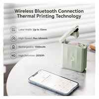 Niimbot Tiskárna štítků D110-M Smart, zelená + role štítků 160 ks