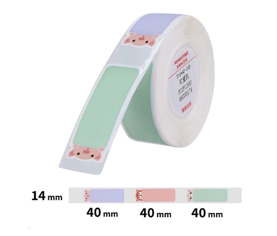 Niimbot štítky T 14x40mm 160ks Kuk pro D11, D11-M, D110, D110-H