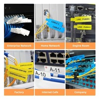 Niimbot štítky na kabely T 25x76mm 200ks Žluté pro B21, B21S, B3, B1S