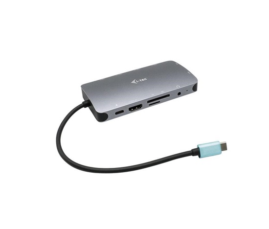 i-tec USB-C Metal Nano Dock HDMI/VGA with LAN + Power Delivery 100W + Charger 100W (bundle)