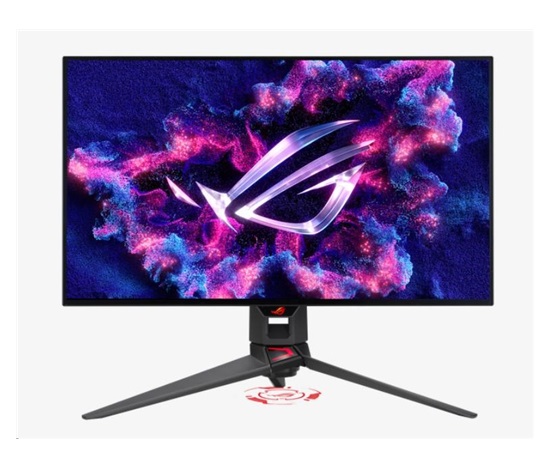 ASUS LCD 27" PG27AQDP ROG OLED 2560x1440, 0,03ms, 450cd, 480Hz, FreeSync, AI Assistant, 2x HDMI, DP, VESA