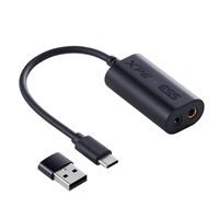 ADATA XPG Herní sluchátka PRECOG STUDIO, Drátové, 4.4mm Jack, USB, USB-C, černá