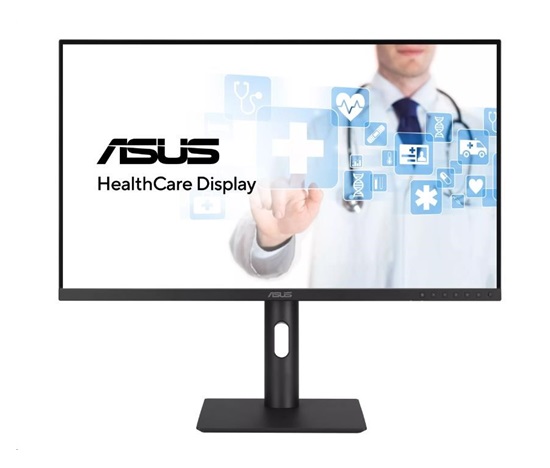 ASUS LCD 27" HA2741A HealthCare Monitor 2560 x 1440 75Hz USB-C, HDMI, DisplayPort Daisy-chain, Ergonomic Stand