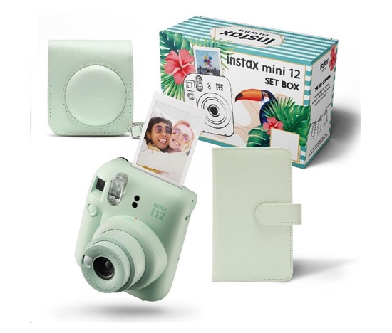 Fujifilm MINI 12 Big bundle zelený