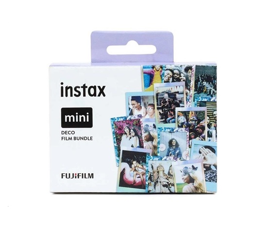 Fujifilm Film Instax Mini Deco Bundle (3x 10 ks balení)