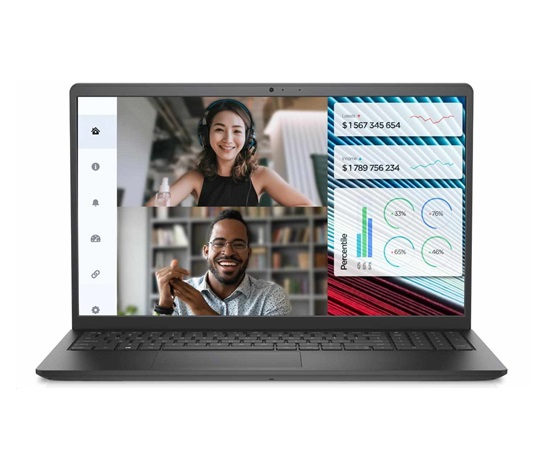 DELL NTB Vostro 3520/i5-1235U/8GB/512GB SSD/15.6" FHD/Intel UHD/FgrPr/WLAN/Backlit Kb/W11 Home/3Y PS NBD