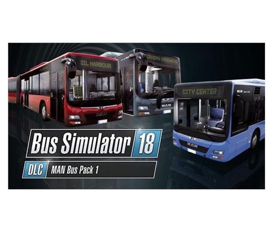 Bus Simulator 18 - MAN Bus Pack 1 (PC) klíč Steam