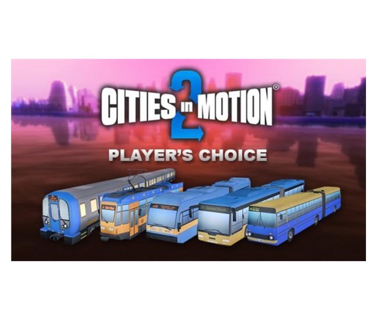Cities in Motion 2: Players Choice Vehicle Pack (PC) klíč Steam
