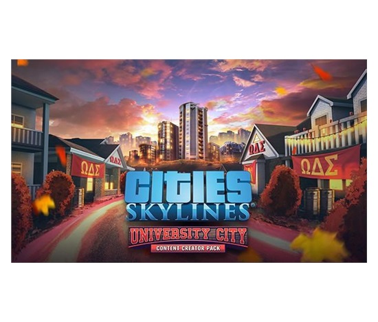 Cities Skylines - Content Creator Pack University City (DLC) (PC) klíč Steam