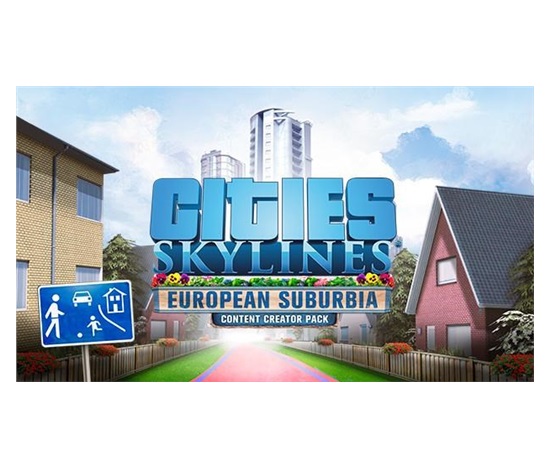 Cities: Skylines - Content Creator Pack: European Suburbia (PC) klíč Steam