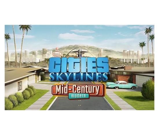 Cities: Skylines - Content Creator Pack: Mid-Century Modern (PC) klíč Steam