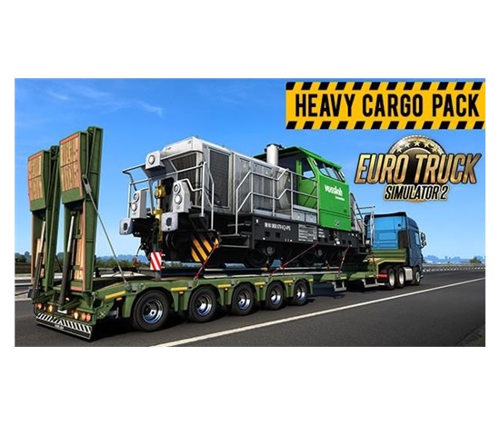 Euro Truck Simulator 2 - Heavy Cargo Pack (PC) klíč Steam