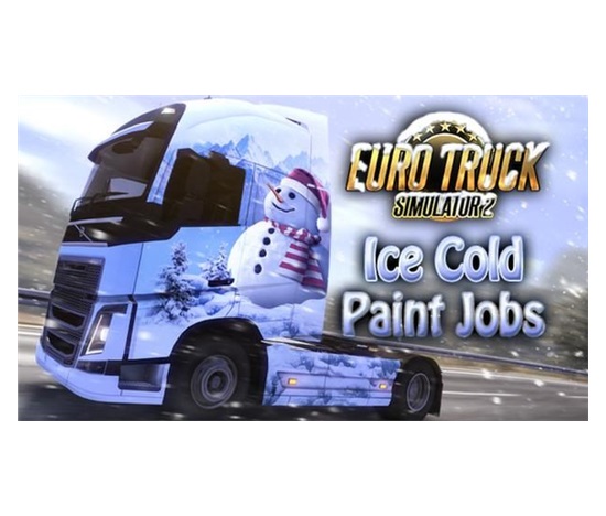 Euro Truck Simulator 2 - Ice Cold Paint Jobs Pack (PC) klíč Steam