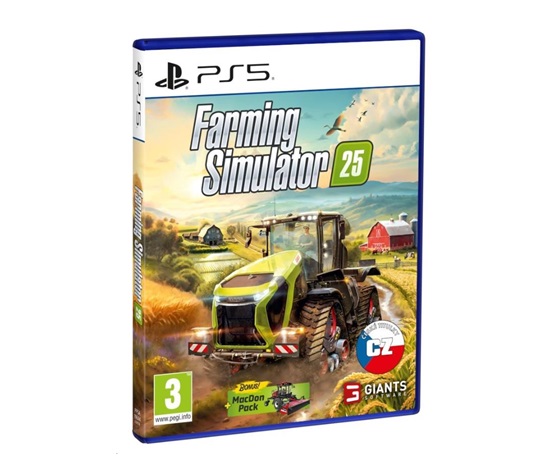 PS5 hra Farming Simulator 25