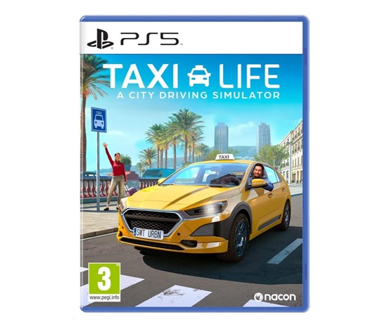 PS5 hra Taxi Life: A City Driving Simulator