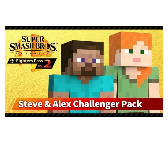 Super Smash Bros. Ultimate: Steve & Alex Challenger Pack (Switch) DIGITAL