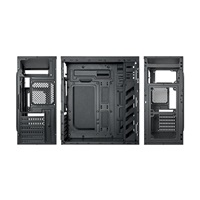 BAZAR - VeinX case Crown CR18A Mid Tower, bez zdroje, 1x USB3.0, 2x USB2.0, černá - Poškozený obal (Komplet)