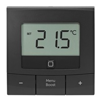 Homematic IP  Nástěnný termostat Basic, antracit - HmIP-WTH-B-A