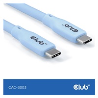 Club3D Kabel USB-C 4.0, 20Gbps, 4K60Hz, PD 240W, 2m, modrá