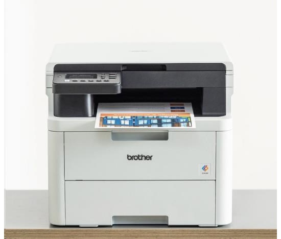 BAZAR - BROTHER multifunkce color LED DCP-L3520CDW - A4 18ppm 512MB 250listů USB WIFI 600dpi duplex - Poškozený obal (Ko