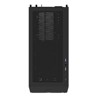 GIGABYTE case GB-C102G, Mid Tower, 2x USB3.0, Průhledná bočnice, 2x 120mm Fan, černá