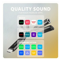 AXAGON ADA-HCPD, USB-C na 3.5mm jack - Hi-Res DAC audio adaptér, 384kHz/32bit, stereo, PD 60W 3A