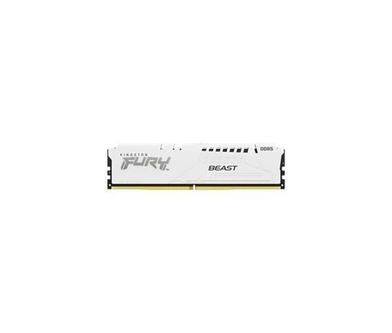 KINGSTON DIMM DDR5 16GB 6000MT/s CL36 FURY Beast Bílá EXPO