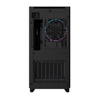 GIGABYTE case GB-AC400G ST, Mid Tower, 1x USB-C, 2x USB3.0, Průhledná bočnice, 4x ARGB 120mm Fan, černá