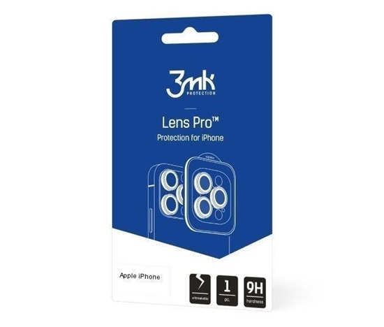 3mk Lens Protection Pro pro Apple iPhone 16/16 Plus, Black