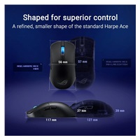 ASUS Herní myš ROG Harpe Ace Mini, Bezdrátová BT, RF 2.4GHz, černá