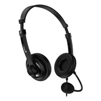 GENIUS sluchátka HS-230U, USB-C, černá
