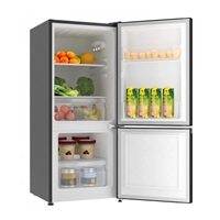 CHiQ CBM117L42 + 12 let záruka na kompresor, kombi, mrazák dole, 117l (L 87l, M 30l), LowFrost, tm. Metal.