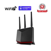 ASUS Router RT-BE86U, Herní WiFi7 Router, AiMesh, 2xWAN, 3xLAN, 1xUSB 3.2
