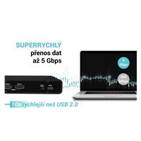 i-tec Universal Dual 4K Display Docking Station, Power Delivery 85W