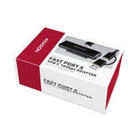 AXAGON ADSA-FPX, USB-C 10Gbps - SATA 6G, 2.5"/3.5" SSD/HDD FAST PORT X adaptér, vč. AC napáječe