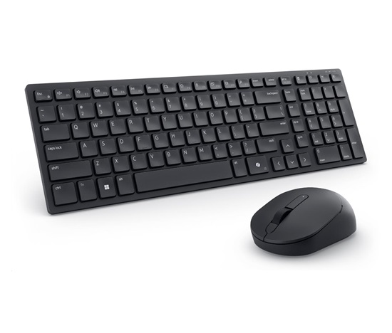 DELL Silent Keyboard and Mouse - KM555 - US International (QWERTY)