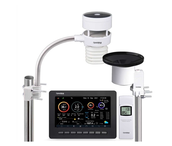 BAZAR - GARNI 3055 Arcus  - Wi-Fi meteorologická stanice - Po opravě (Komplet)