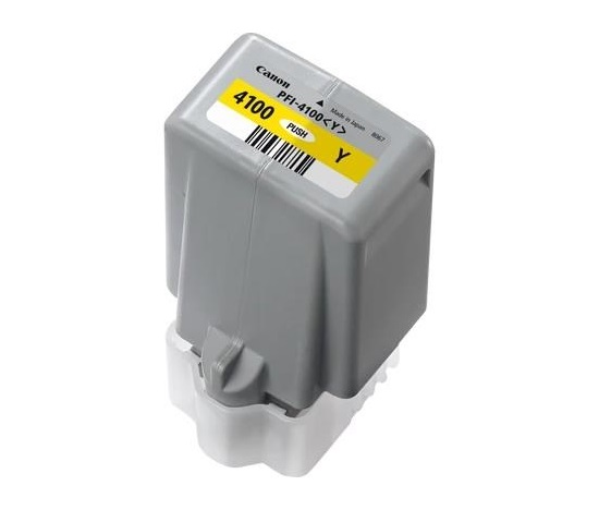CANON Zásobník inkoustu PFI-4100 pro imagePROGRAF PRO-1100, Yellow (80ml)