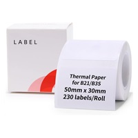 BAZAR - Niimbot štítky R 50x30mm 230ks White pro B21, B21S, B3S, B1 - Poškozený obal (Komplet)