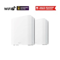ASUS ZenWifi BT10 2-pack, WiFi7 Extendable Router, AiMesh, 2x WAN/LAN, 1x LAN, 1x 3.0