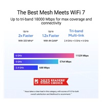 ASUS ZenWifi BT10 2-pack, WiFi7 Extendable Router, AiMesh, 2x WAN/LAN, 1x LAN, 1x 3.0