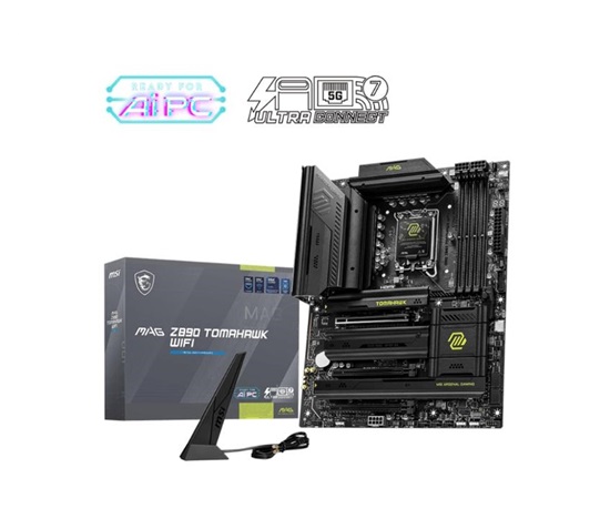 MSI MB Sc LGA1851 MAG Z890 TOMAHAWK WIFI, Intel Z890, 4xDDR5, 1xHDMI, 2xThunderbolt, WI-FI