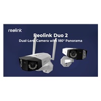 REOLINK bezpečnostní kamera Duo Series W730, Duo 2 WiFi, PIR, Wi-fi, duální čočky