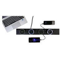 Viking zásuvkový modul A10, LED světlo 3W, stříbrná